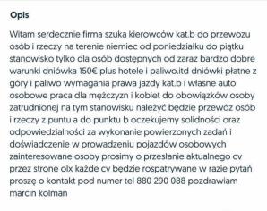 [VIDEO] Według niemieckiej prokuratury Polacy chcący sobie dorobić z ogłoszenia, tworzyli „gang”! Czy niemieccy śledczy nie widzą, iż ci biedni kurierzy też mogli stać się ofiarami przestępstwa? Czy Polacy są przez Niemców dyskryminowani?