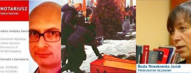 [VIDEO] Prokurator Rejonowa w Poddębicach Beata Nowakowska-Jasiak ufa miejscowej notariusz Sabinie Paprockiej, która może mieć zaburzenia pamięci! Przyczynia się do tragedii kobiet wpędzonych przez notariusz i nieuczciwego architekta w koszmarny dług!